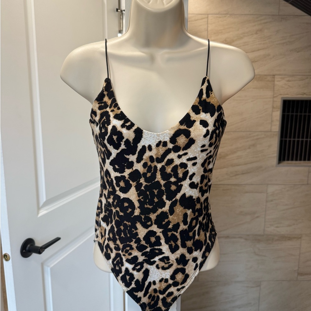 Gaze Animal Print Bodysuit
